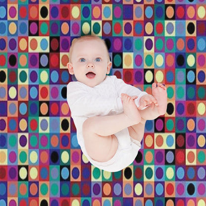 Vasarely Inspired Throw Blanket