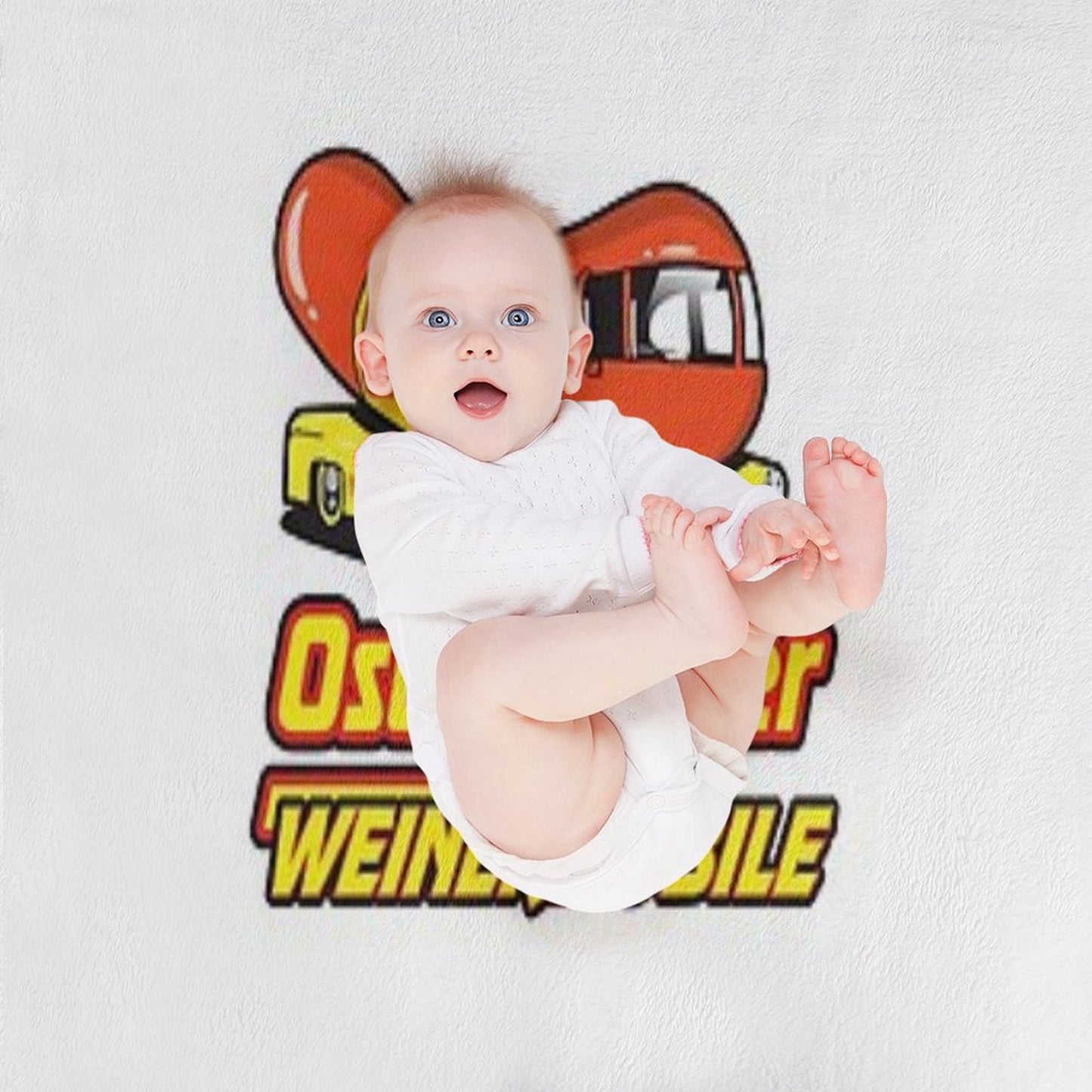 Oscar Mayer Wienermobile Throw Blanket