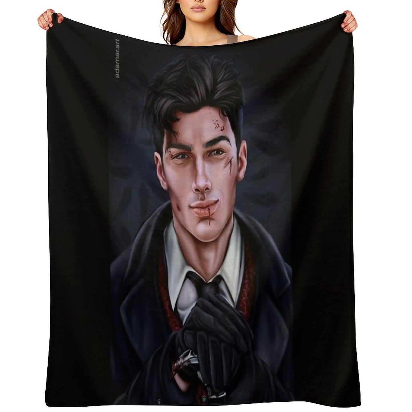 Kaz Brekker Throw Blanket