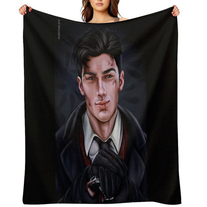 Kaz Brekker Throw Blanket