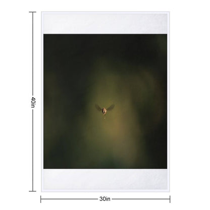 Hover in The Void Throw Blanket