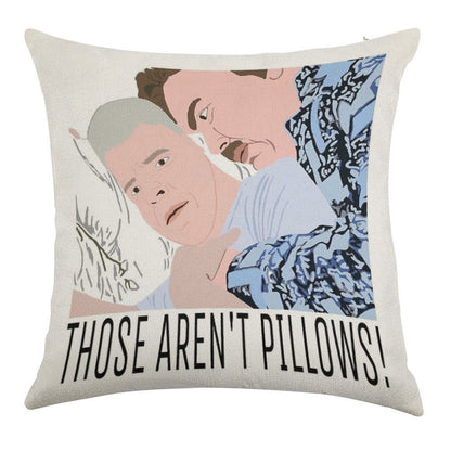 Those Aren’t Pillows! Linen Throw Pillow Cover