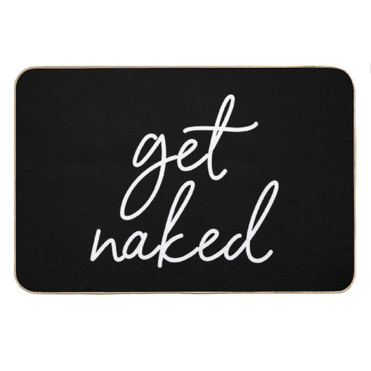 Get Naked - Bathroom Decor Bath Mat