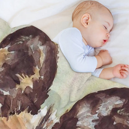 African Wild Dog Throw Blanket