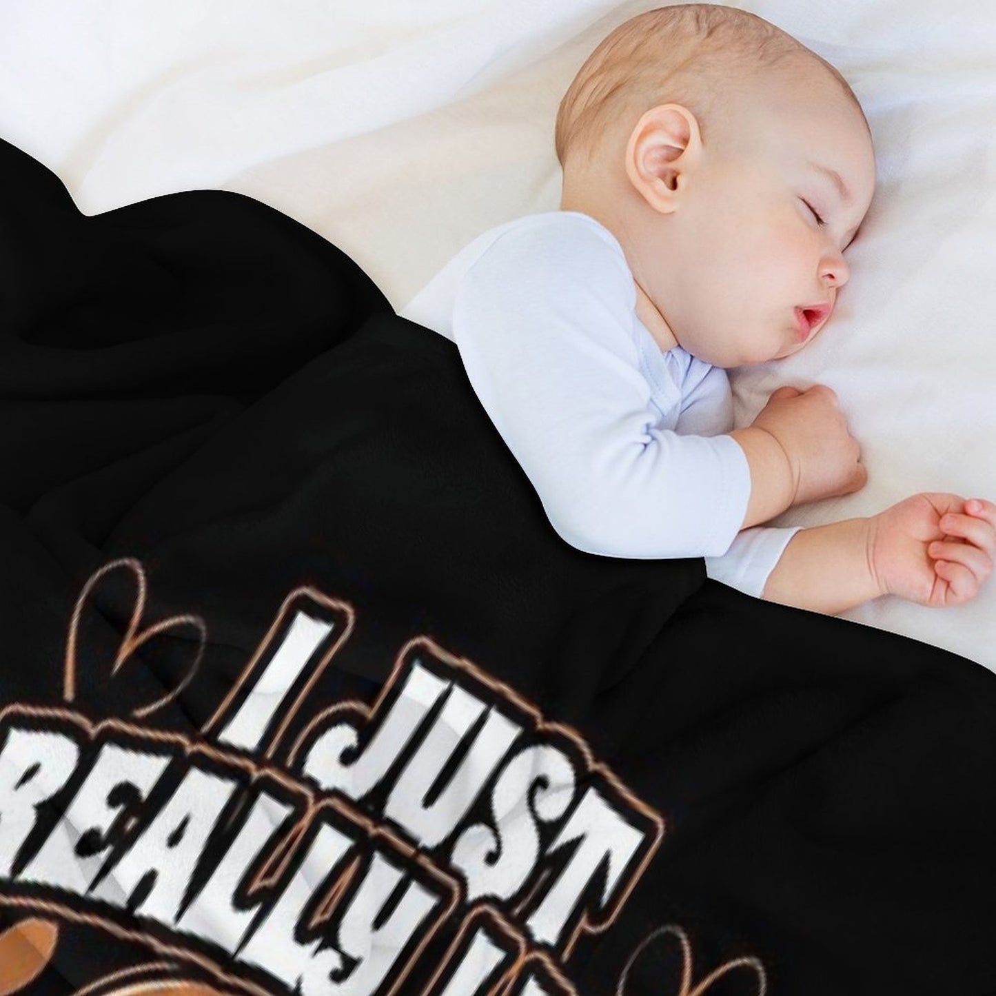 I Just Really Like Monkeys OK Throw Blanket