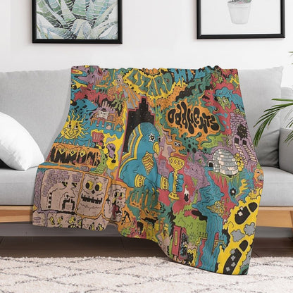 The Oddments King Gizzard Throw Blanket
