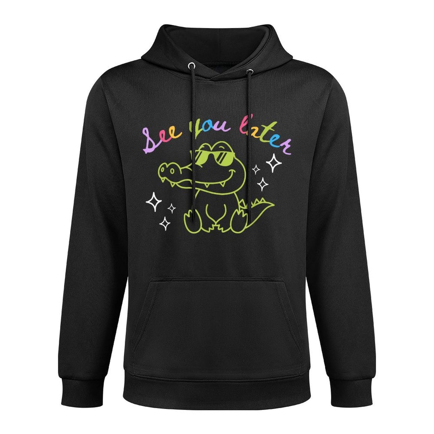 See You Later Teacher Summer Alligator Last Day Of School Adjustable Hood Hoodie