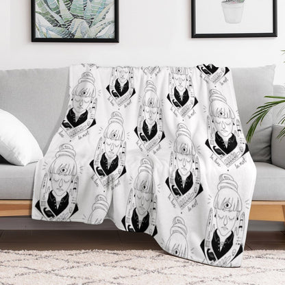 Moon  Death Throw Blanket