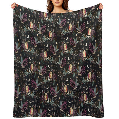 In The Night Garden Throw Blanket