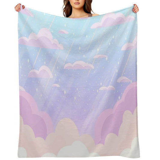 Pastel Heaven Throw Blanket