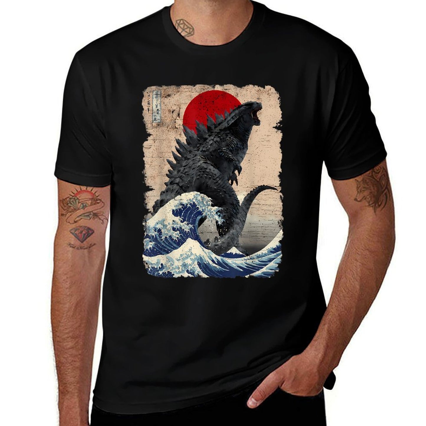 Retro Vintage Japanese Art Legendary Rare Kaiju  Breathable T-Shirt