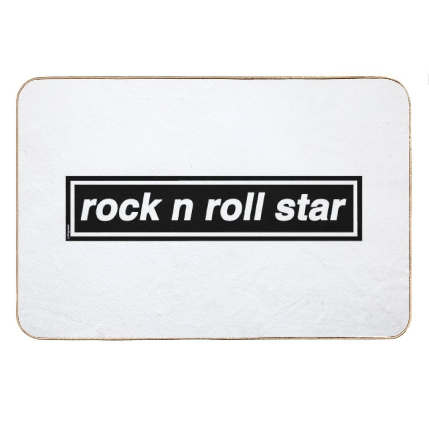 Rock N Roll Star - OASIS Band Tribute - MADE IN THE 90s Bath Mat