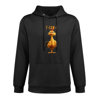 Funny F-Caw-F Chicken, FCAWF Chicken Customizable Surface Hoodie