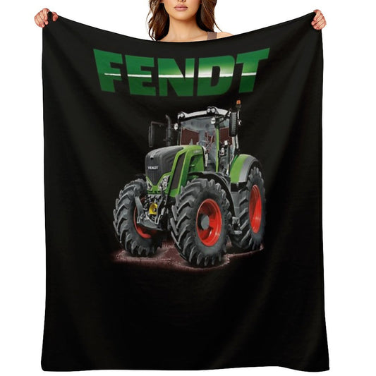 Fendt German Tractors Throw Blanket