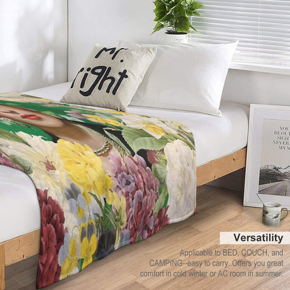Frida Kahlo IV Throw Blanket