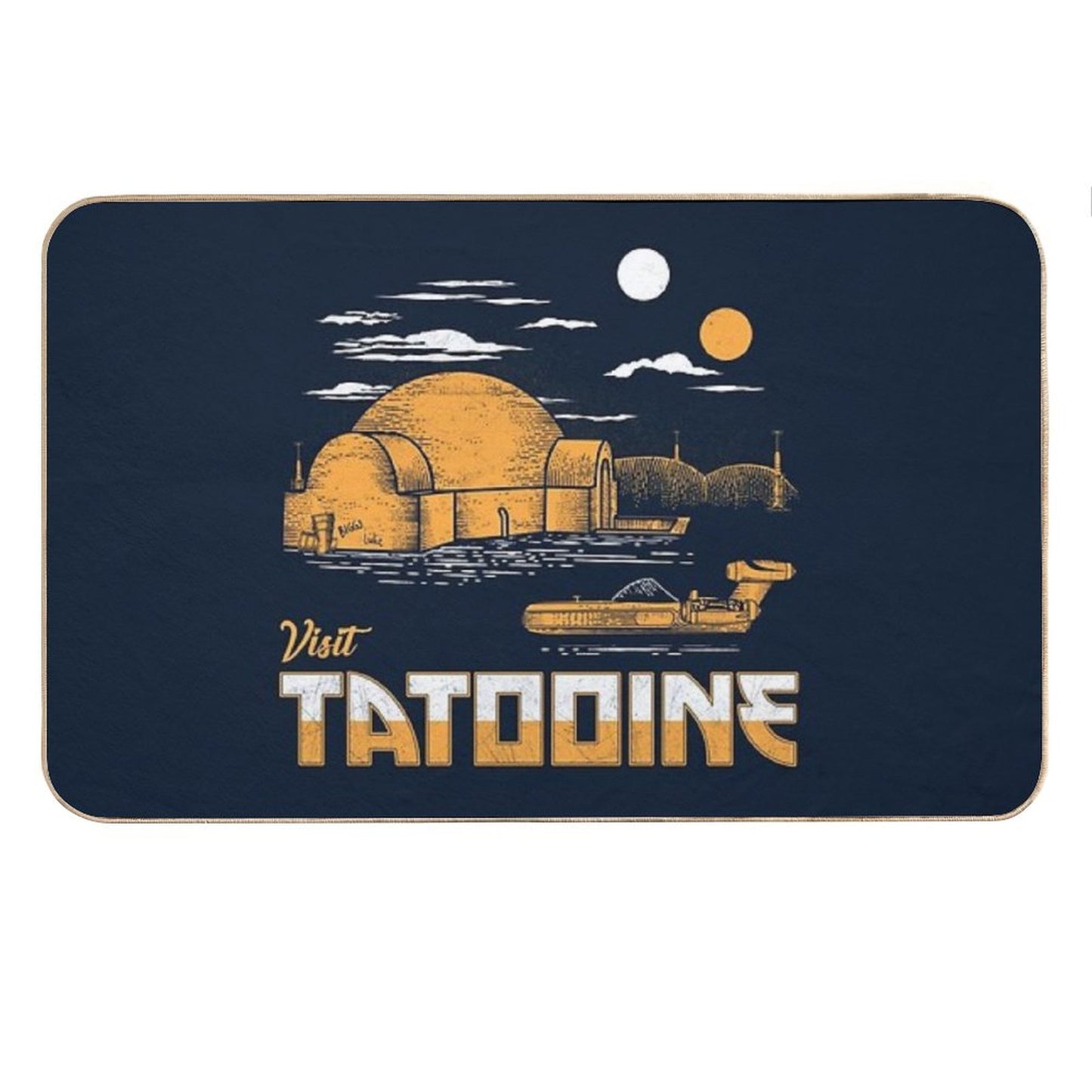 Visit Tatooine Bath Mat