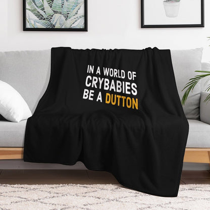 Yellowstone Dutton Ranch Throw Blanket