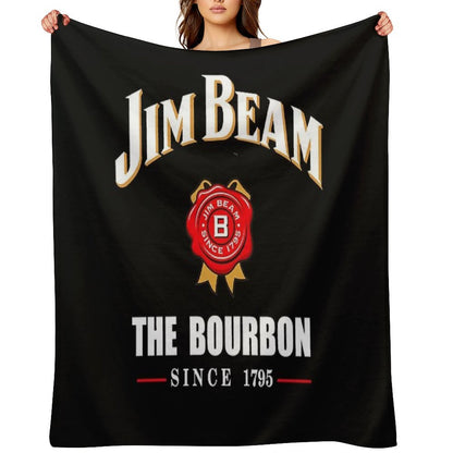Jim Beam Throw Blanket