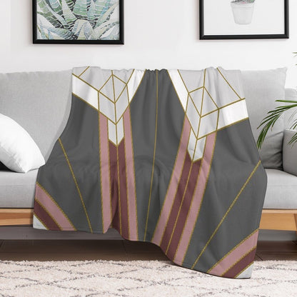 ART DECO G1 Throw Blanket