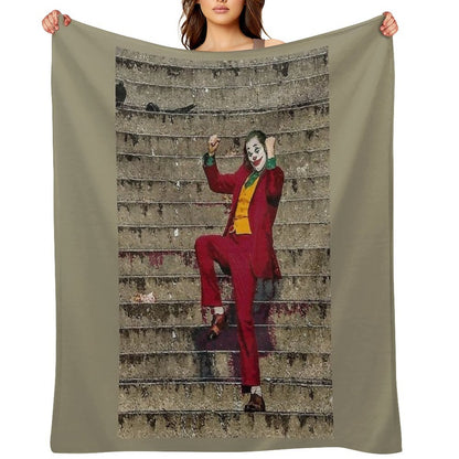 Joker Dance Throw Blanket