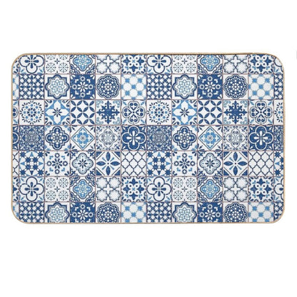 Portuguese Azulejos Bath Mat