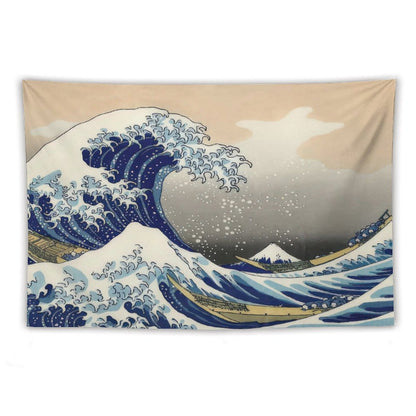Hokusai (1760-1849) The Great Wave Off Kanagawa Tapestry