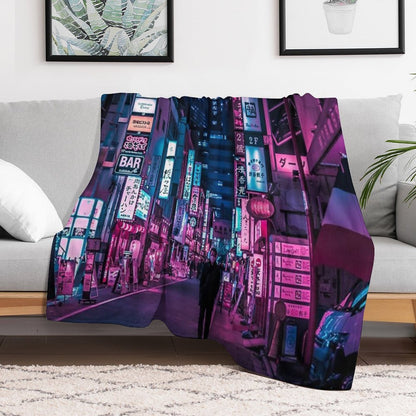 Stranger In The Night Throw Blanket