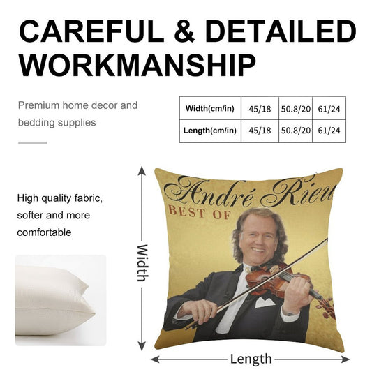 Andre Rieu Best Of Andre Rieu Linen Throw Pillow Cover