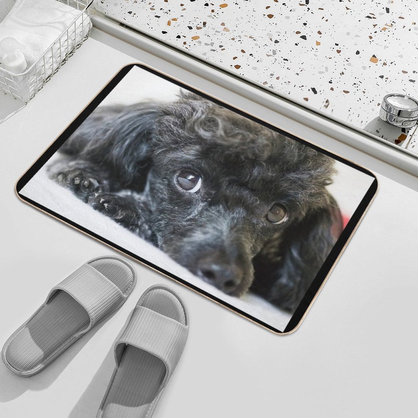 Poodle Bath Mat