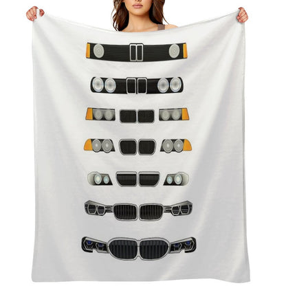 Evolution of The 3 Throw Blanket