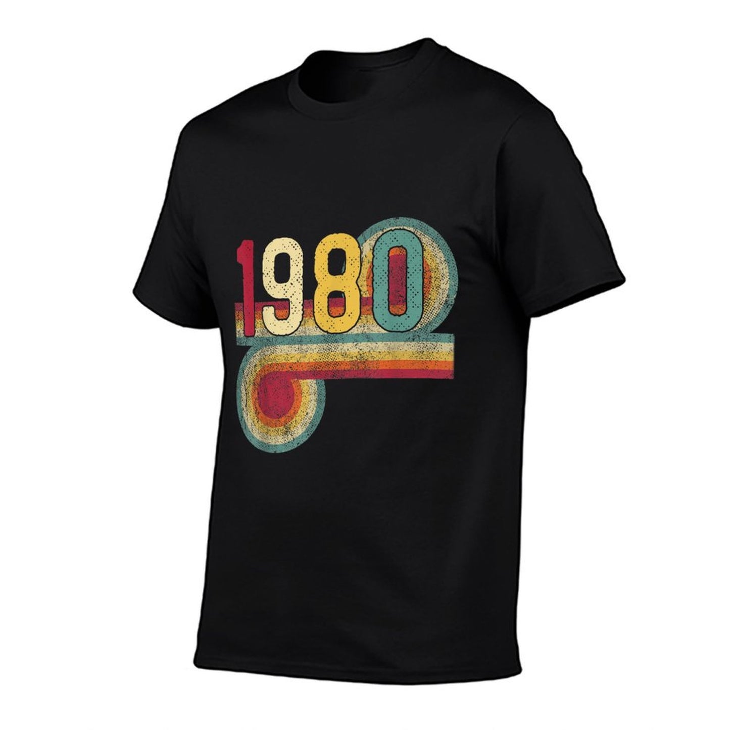 1980 40th Birthday Gift Vintage Retro Men Women 40 Years Old  Durable T-Shirt