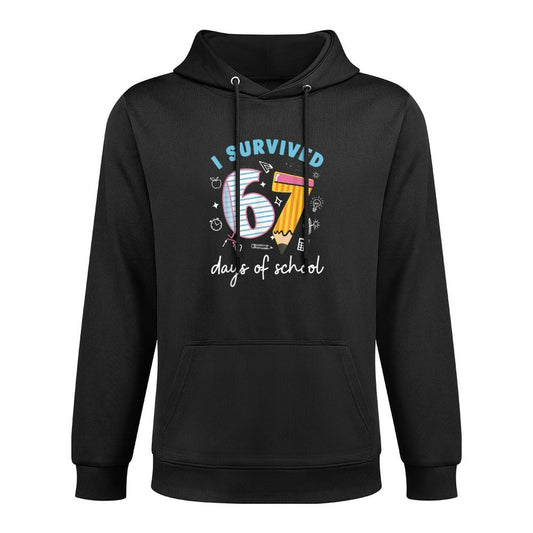 I Survived 67 Days of School Funny Meme Teacher Student Versatile Streetwear Hoodie