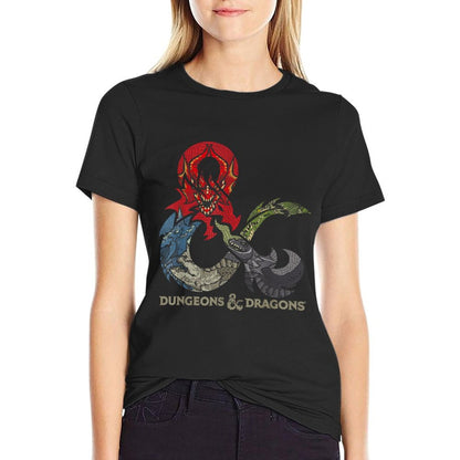 Dungeons & Dragons Dragon Ampersand Logo T-Shirt
