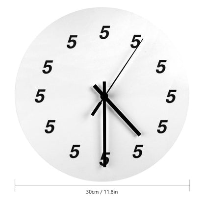 5 Oclock Somewhere EasyInstallation Wall Clock