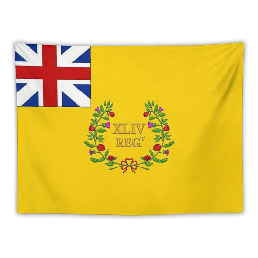 Napoleonic British Flag of The South Essex 1st Battalion of Foot Tapestry