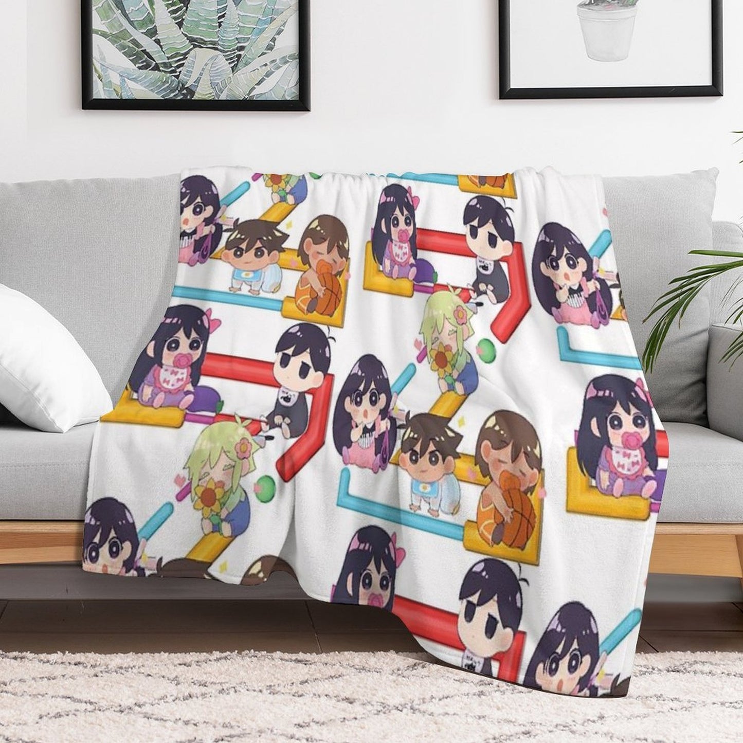 Omori Throw Blanket
