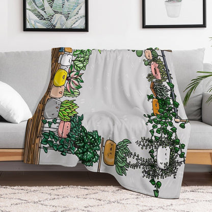Plant Buddies All Around Throw Blanket