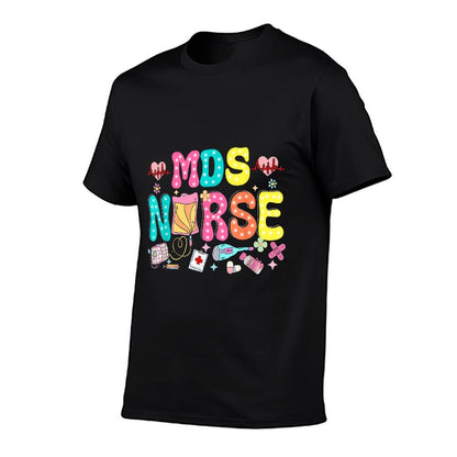 MDS Nurse Heart Valentines Day Medical Nursing Appreciation T-Shirt