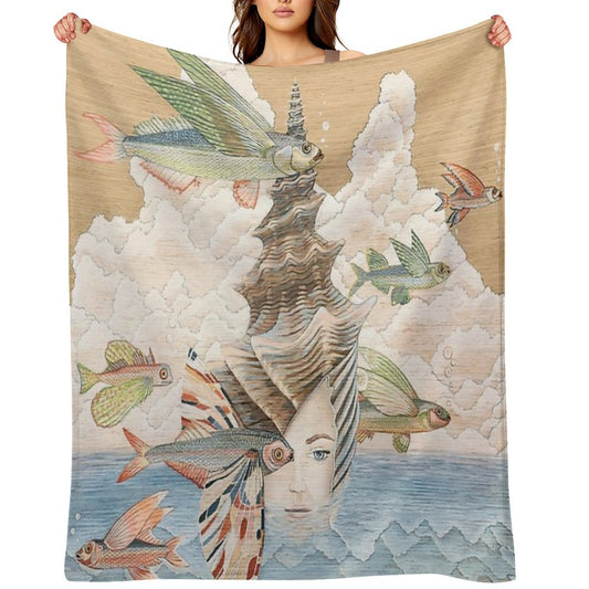 Sea Dream Throw Blanket