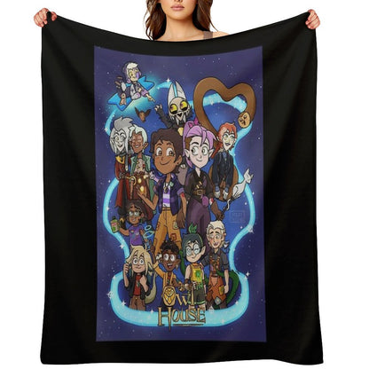 The Owl House Finale Throw Blanket