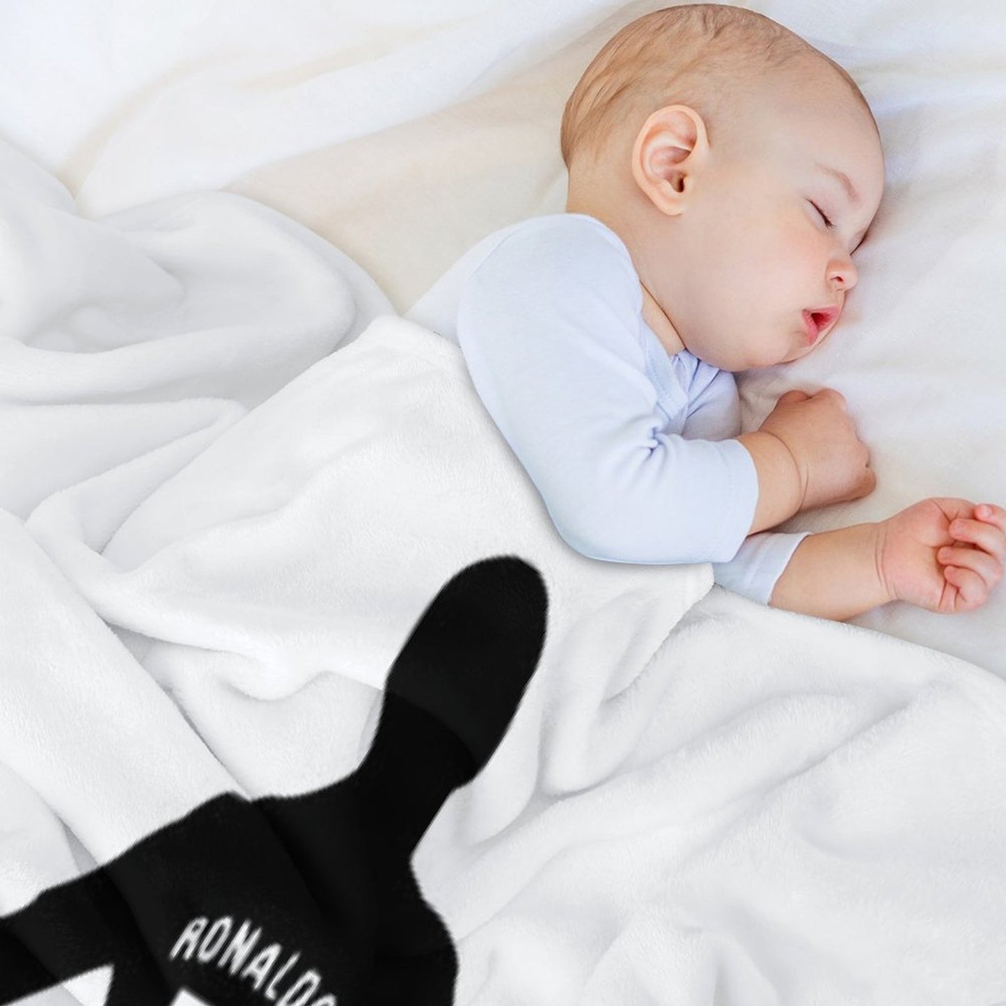 Christiano Ronaldo  CR7  Shadow Design Throw Blanket