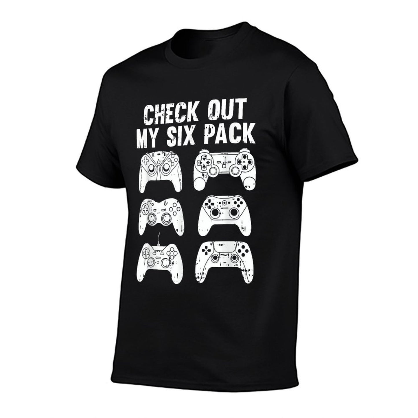 Check Out My Six Pack Gaming Christmas Pajama Funny Gamer  Classic T-Shirt