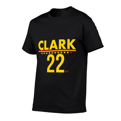 BreakingT Caitlin Clark IND 22 - Indiana Basketball, Small, Blue  Tagless Design T-Shirt