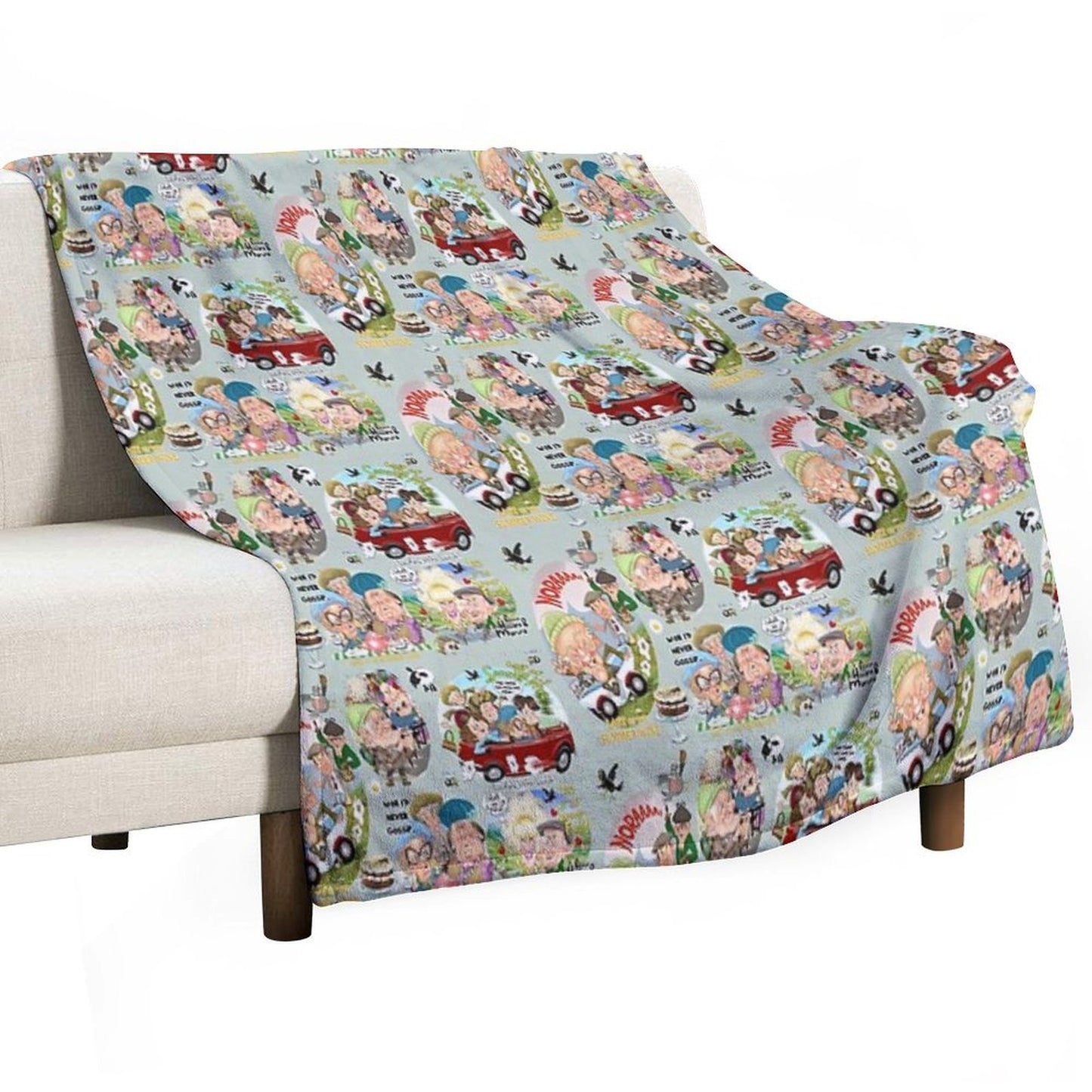 Last of The Summer Wine Mix Throw Blanket