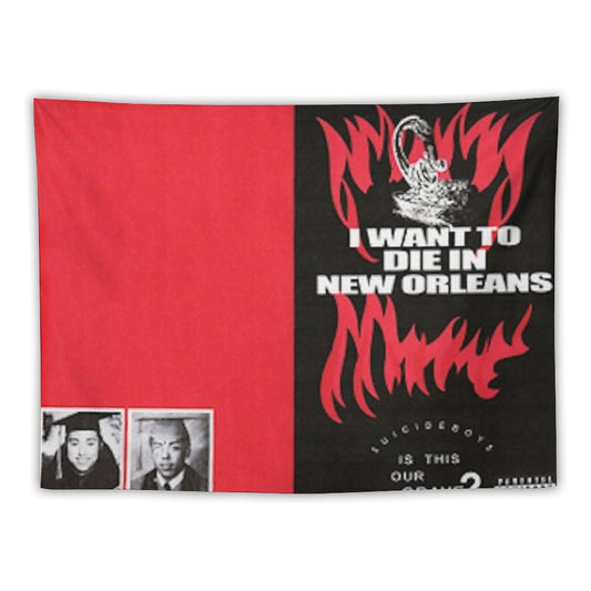 IWANTTODIEINNEWORLEANS Tapestry