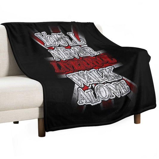 Liverpool - You'll Never Walk Alone Throw Blanket