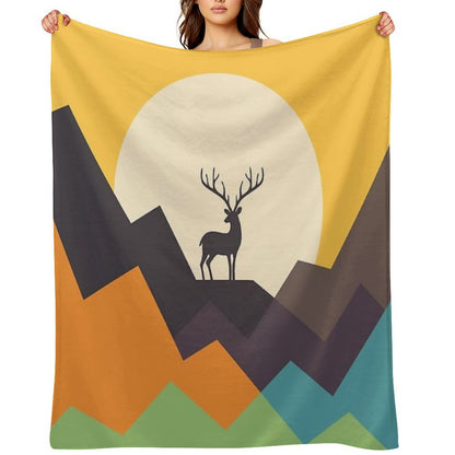 Deer Throw Blanket
