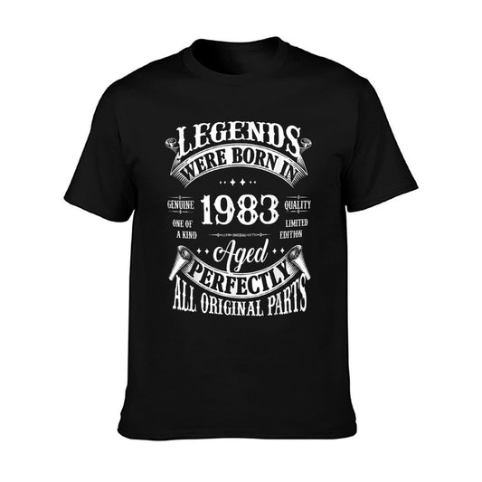 42nd Birthday Vintage Legends Born In 1983 42 Years Old T-Shirt