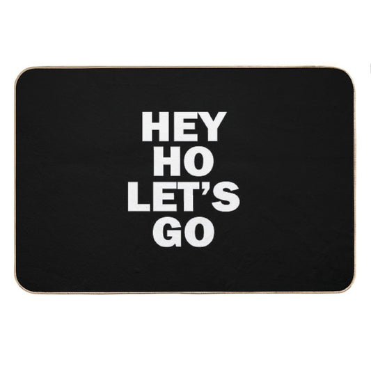 The Ramones - HEY HO LET'S GO Bath Mat