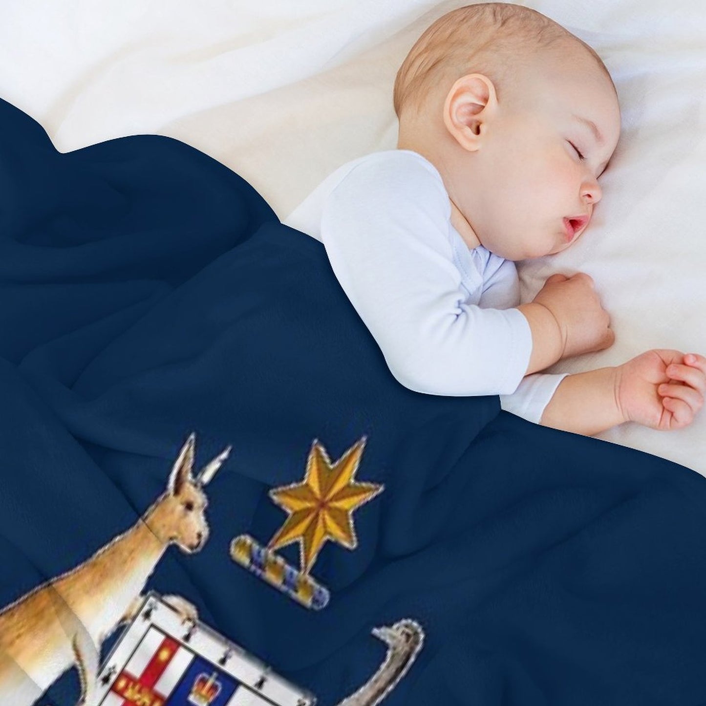 Australian Coat of Arms Throw Blanket